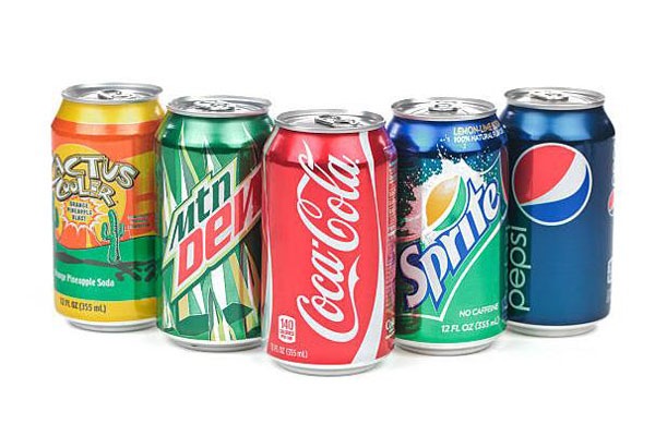 Các loại nước soda phổ biến trên thị trường